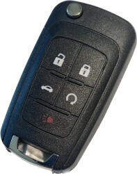 Chevrolet Keyless 4+1 Butonlu 434MHZ 7952 Çipli Kumanda - Chevrolet