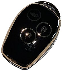 Nano Kumanda Kabı 3 Butonlu Siyah Renault - 2