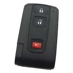 Toyota Prius 2004-2009 Kumanda Fob 2+1 butonlu B9 Chip FC - Toyota